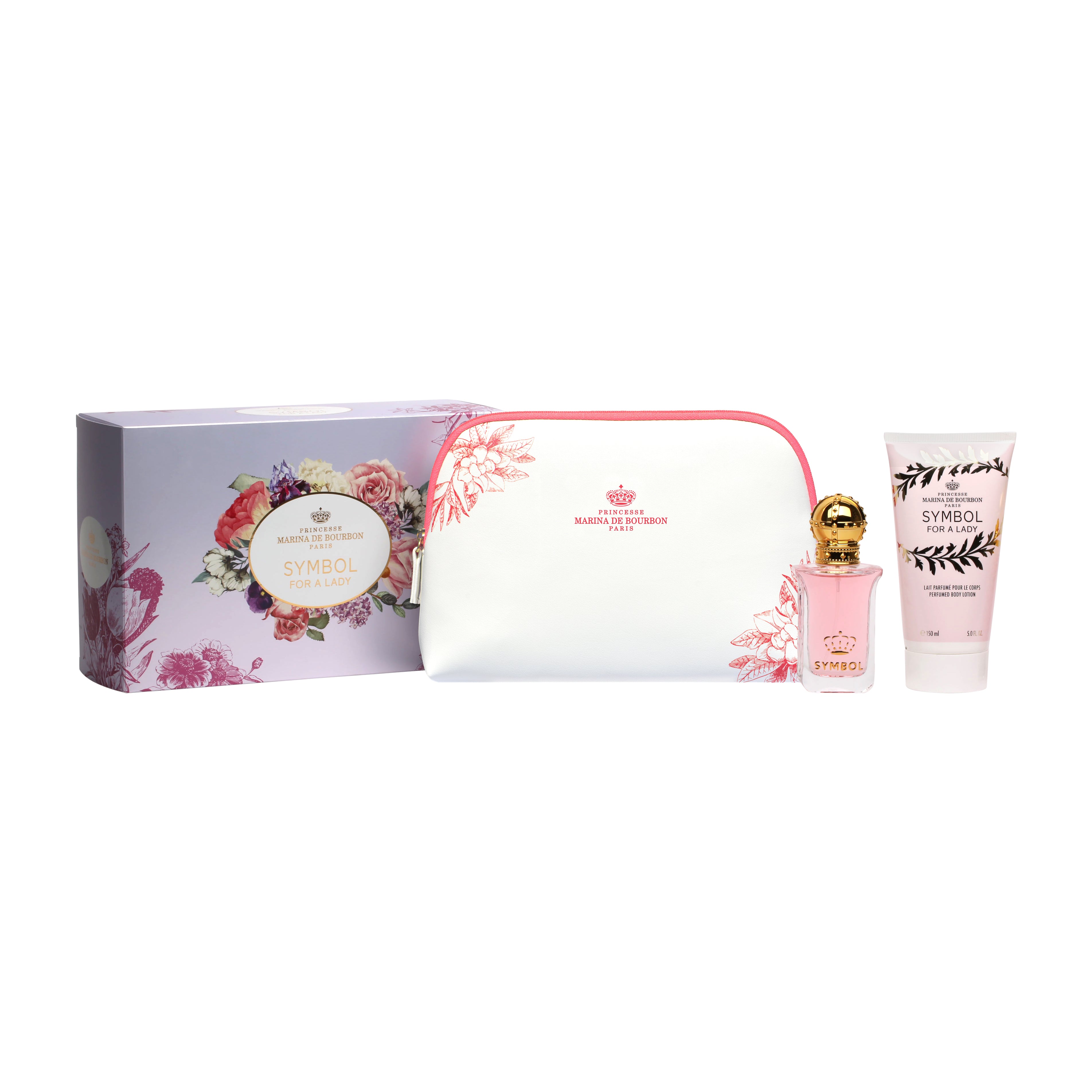 CRISTAL ROYAL 50ml Gift Set - A pouch and the perfumed body lotion offered