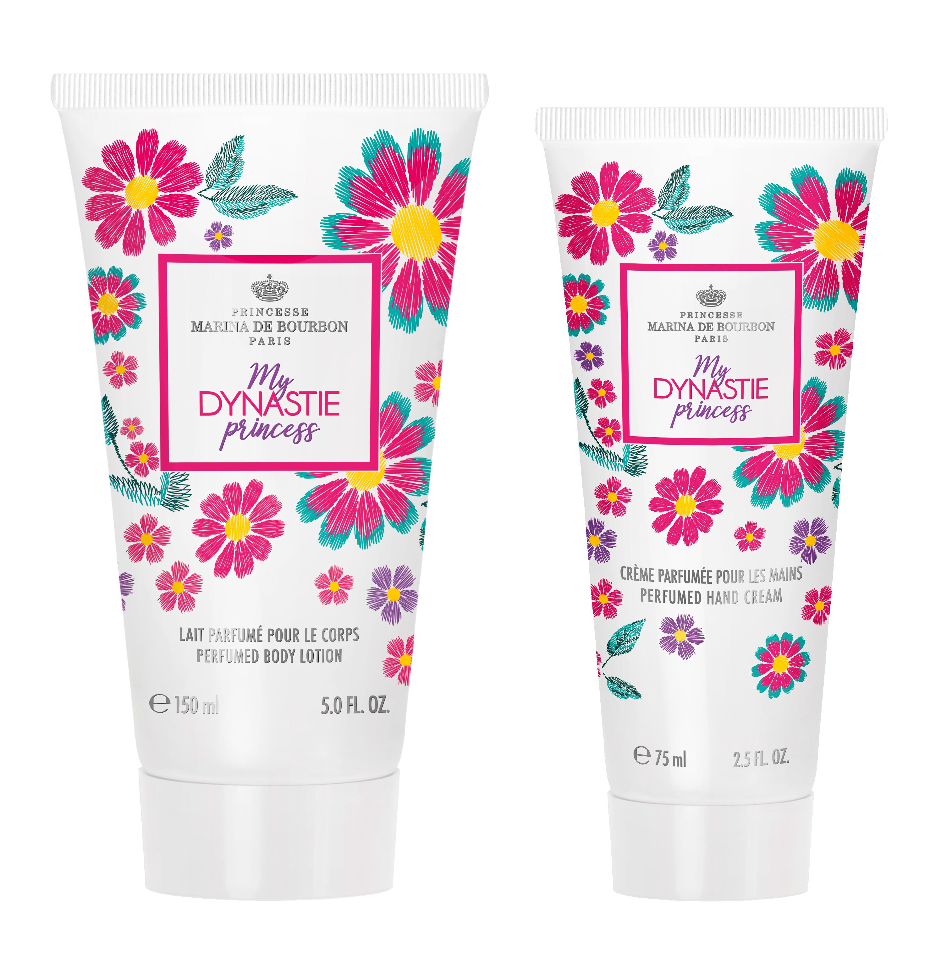 MY DYNASTIE PRINCESS 50ml Gift Set - A pouch and the perfumed body lotion offered